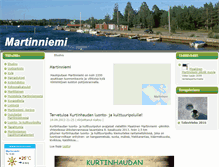 Tablet Screenshot of martinniemi.fi